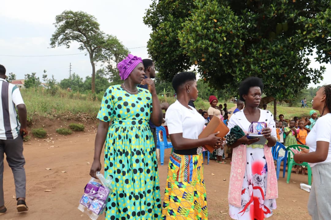 Women empowerment and menstrual health outreach moment 3